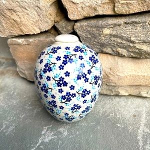Polish Pottery-Terrain-Ceramic Easter Egg Large